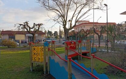 Guagnano: Villa Comunale rinasce con nuovi giochi, illuminazione e videosorveglianza